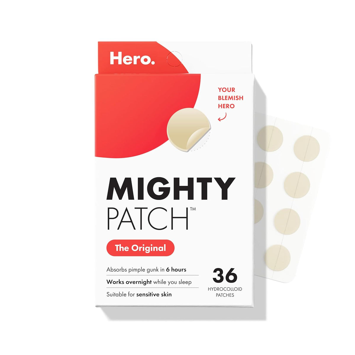 Hero Cosmetics Nighttime Pimple Patches