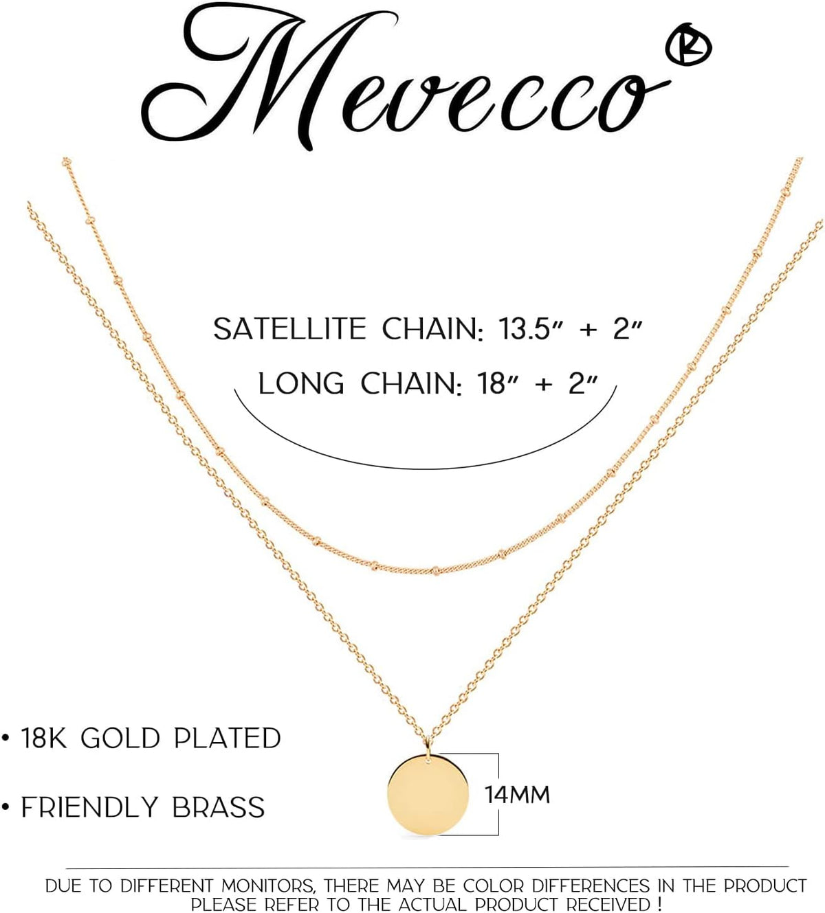 Dainty Pendant Layered Necklaces for Women