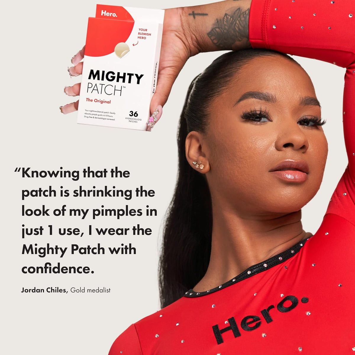 Hero Cosmetics Original Nighttime Acne Pimple Patches, 36 Ct