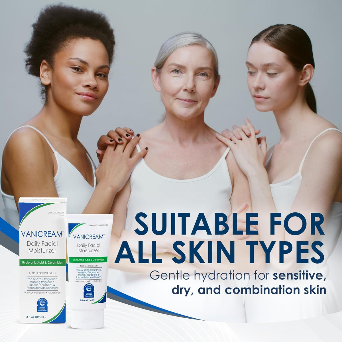 Daily Facial Moisturizer, Lightweight, Non-Greasy, 3 Fl Oz
