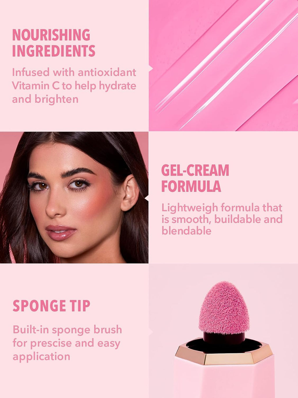Color Bloom Liquid Blush Makeup for Cheeks Matte Finish - Petal Talk