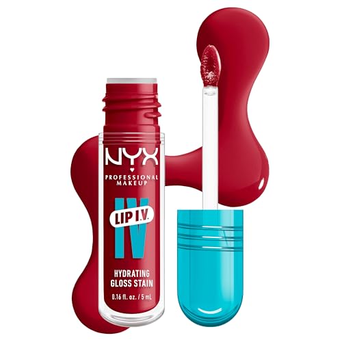 NYX Lip IV Hydrating Lip Stain - 11 Red-y Set Wet