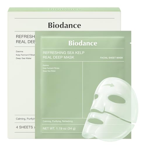 BIODANCE Bio-Collagen Mask - Sea Kelp - 4 Count (Pack of 1)