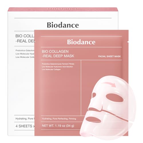 BIODANCE Bio-Collagen Mask - Collagen - 4 Count (Pack of 1)