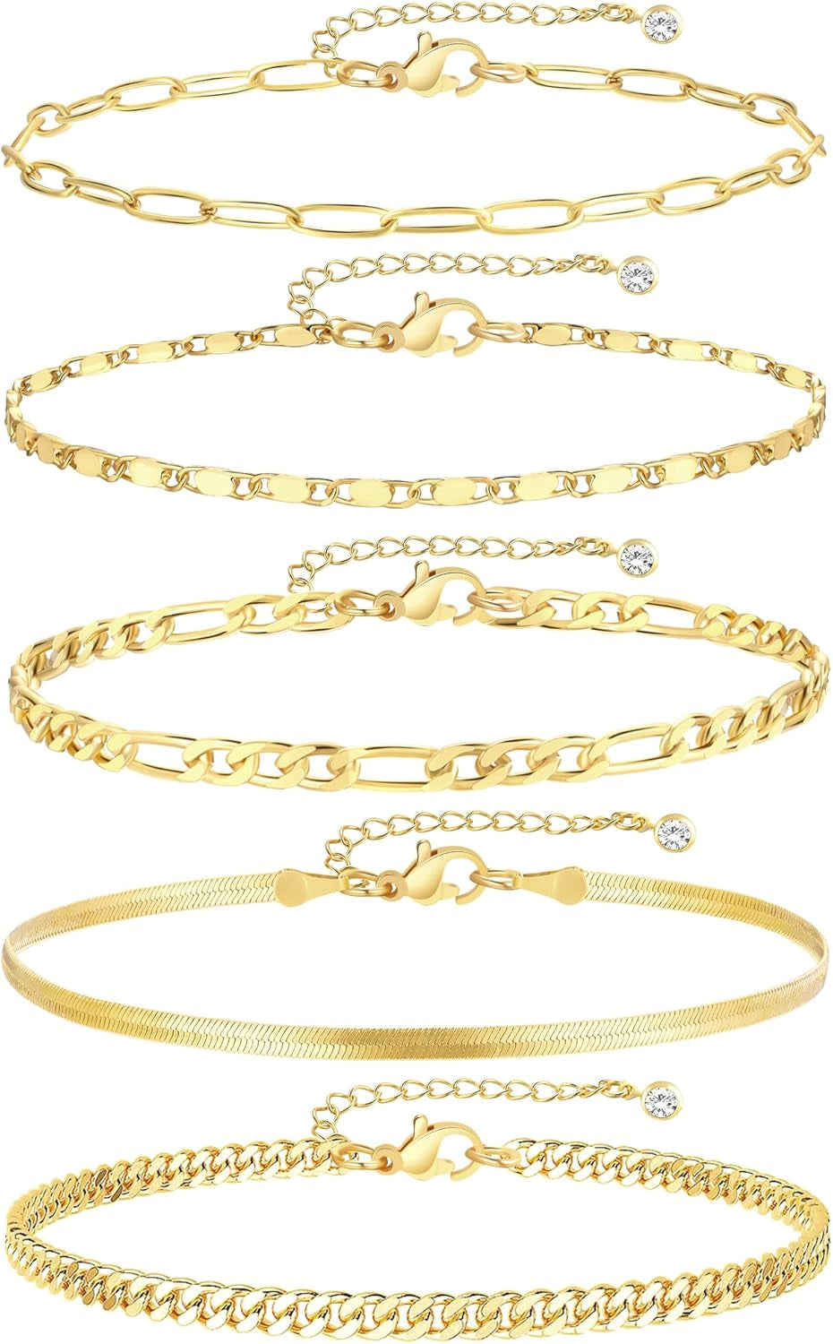 iF YOU Gold Anklet Set