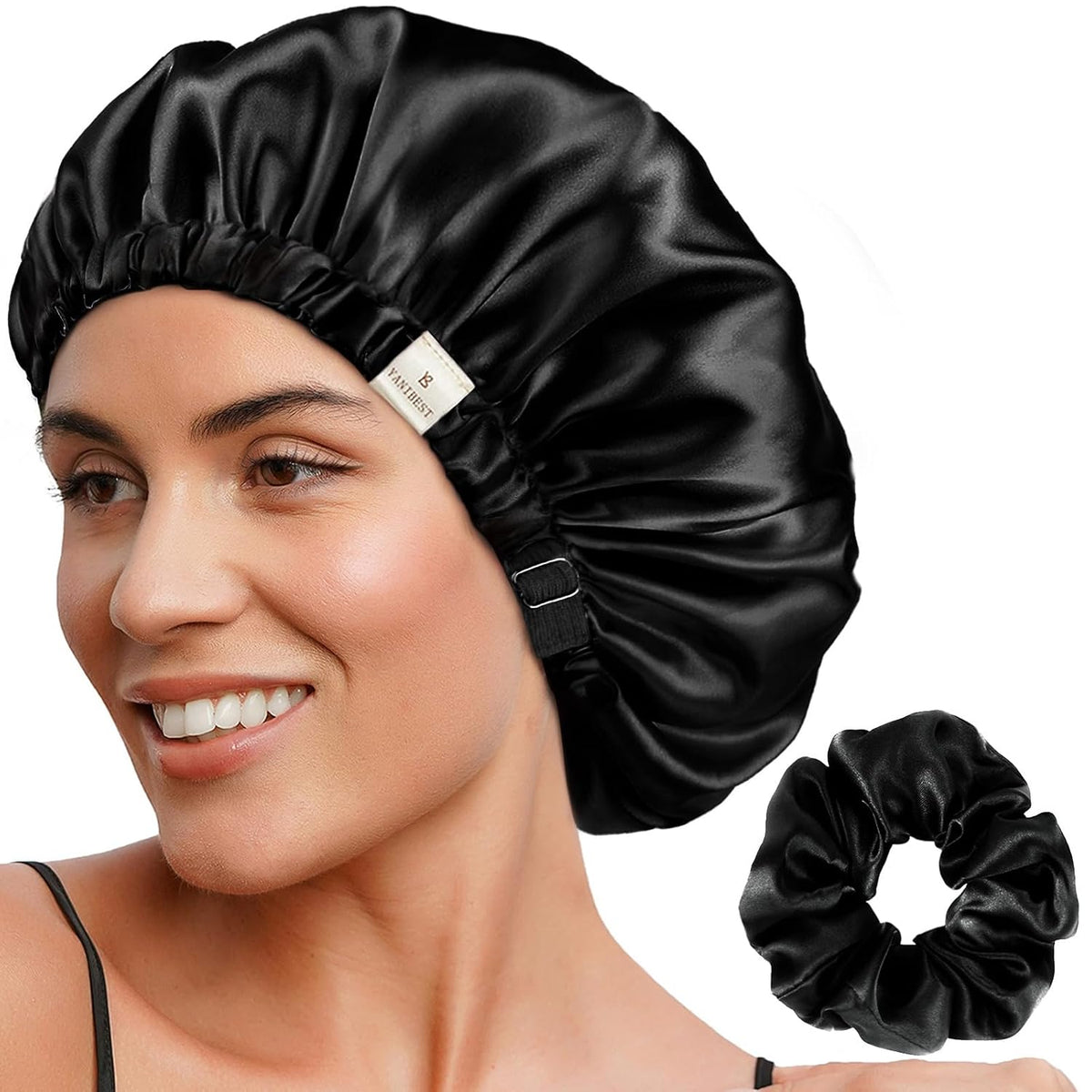 Silk Bonnet - Black