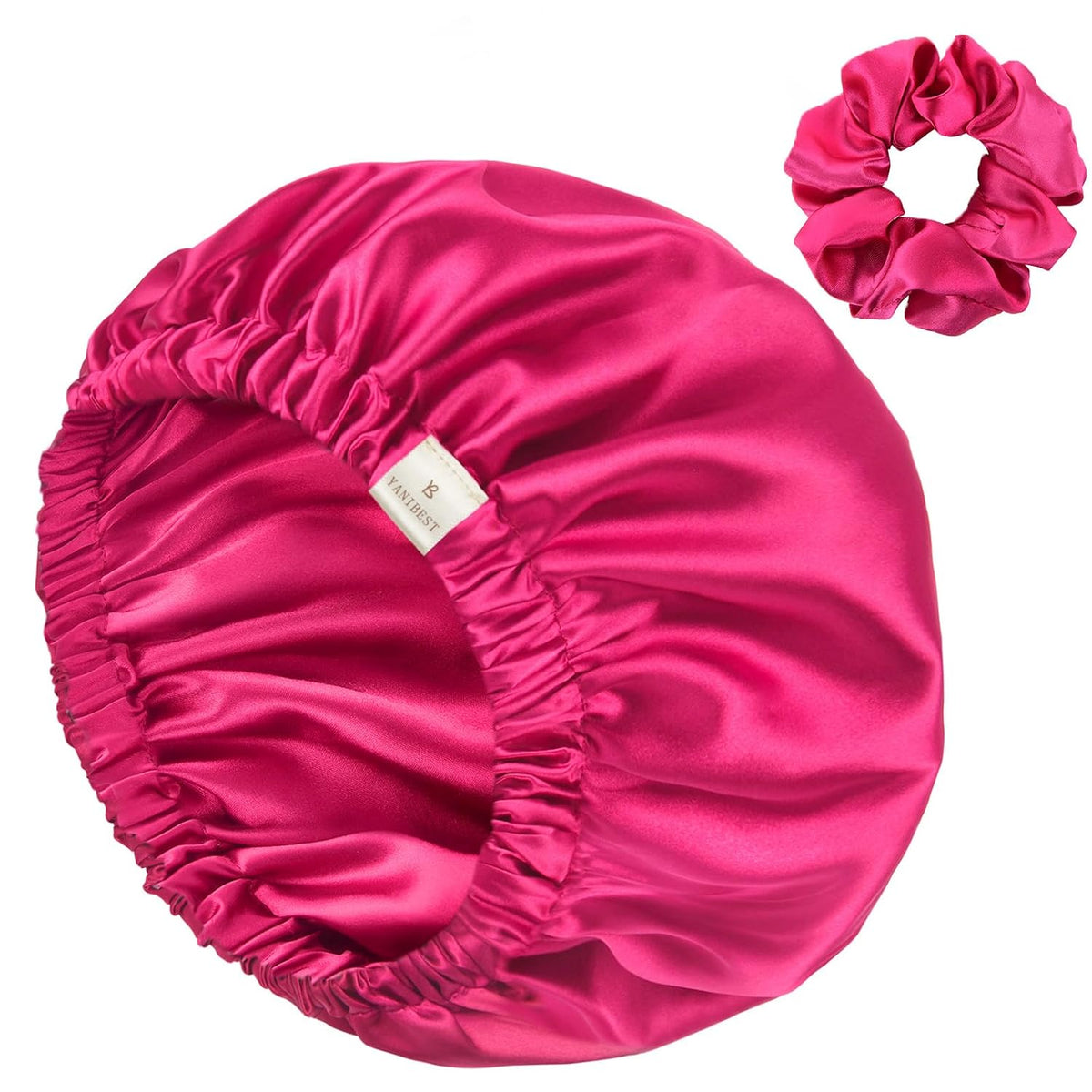 Silk Bonnet - Hot Pink