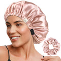 Silk Bonnet - Blush Pink