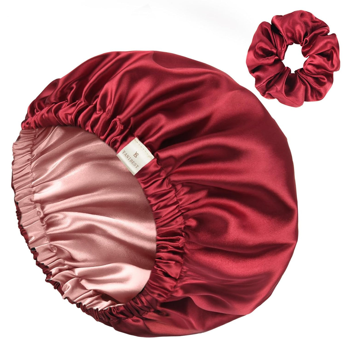 Silk Bonnet - Burgundy