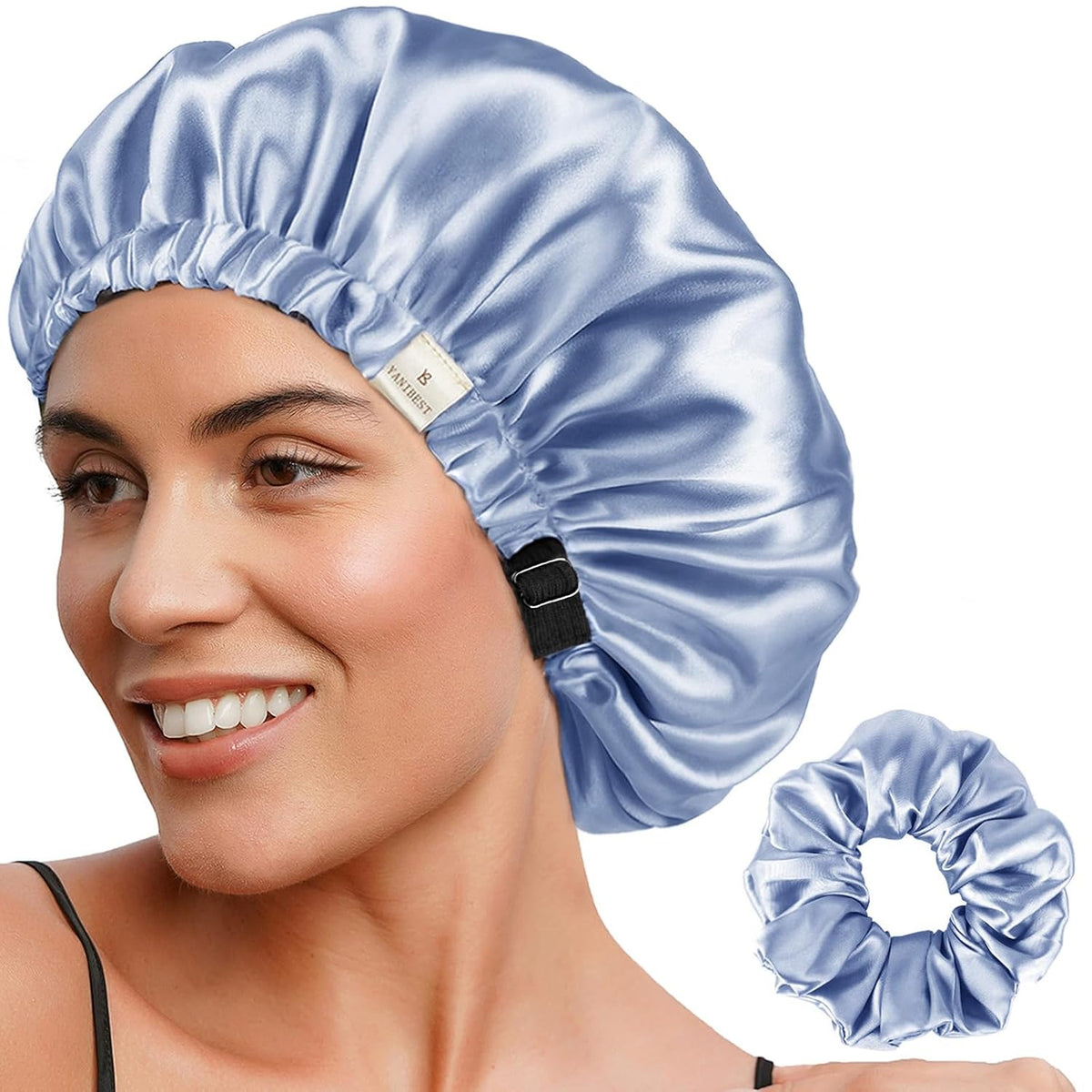 Silk Bonnet - Sky Blue