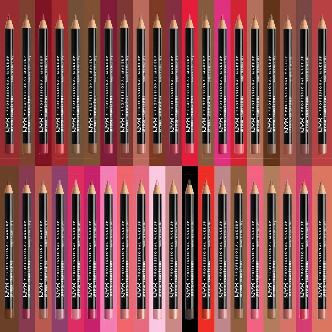 NYX PROFESSIONAL MAKEUP Slim Lip Pencil, Long-Lasting Creamy Lip Liner — 26 Shades