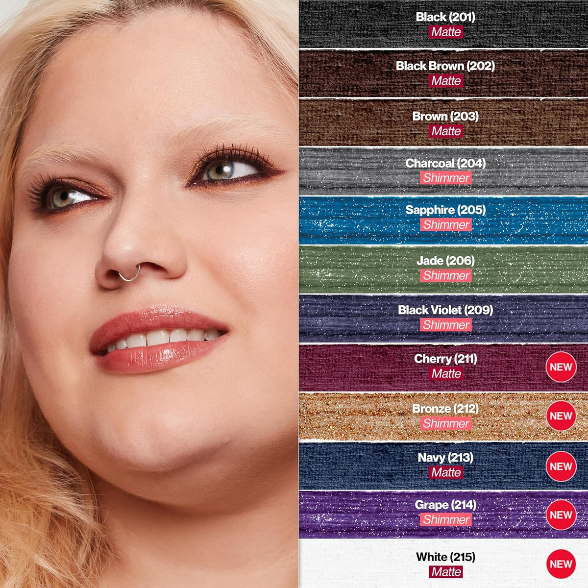 Colorstay Pencil Waterproof Eyeliner, 202 Black Brown, 0.01 Oz