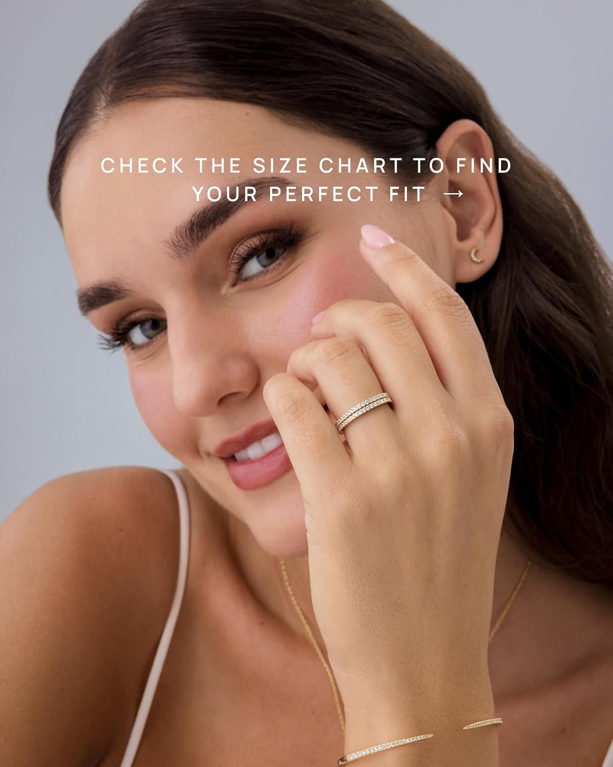 925 Sterling Silver Wedding Band for Women, 14K Gold Plated CZ Ring
