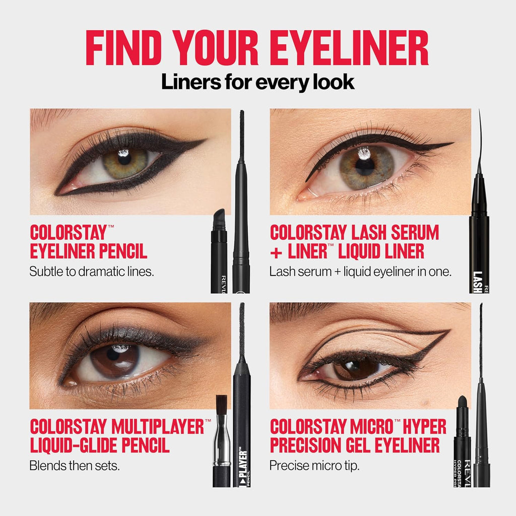 Colorstay Pencil Waterproof Eyeliner, 202 Black Brown, 0.01 Oz