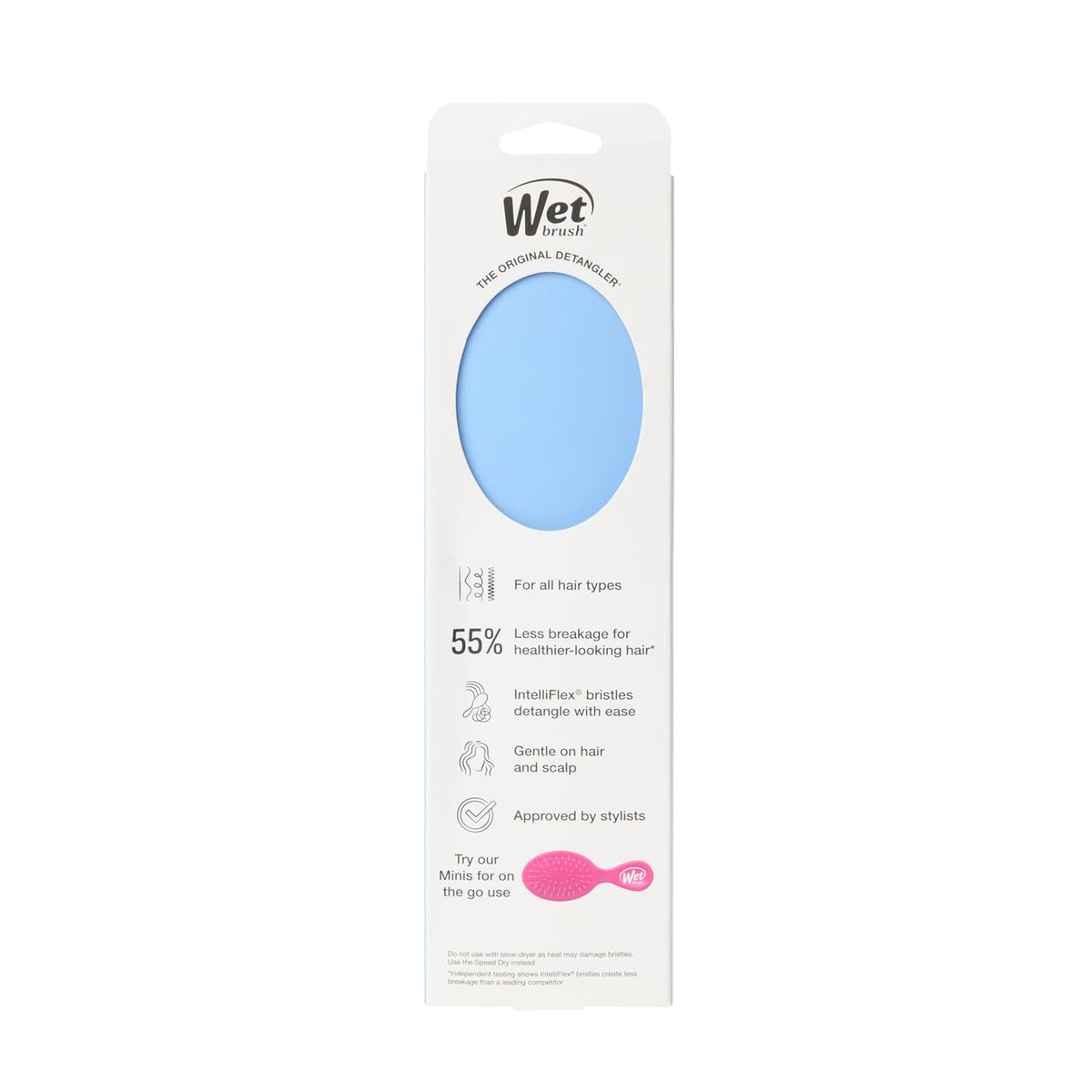 Original Detangler Hair Brush, Sky, for All Hair Textures