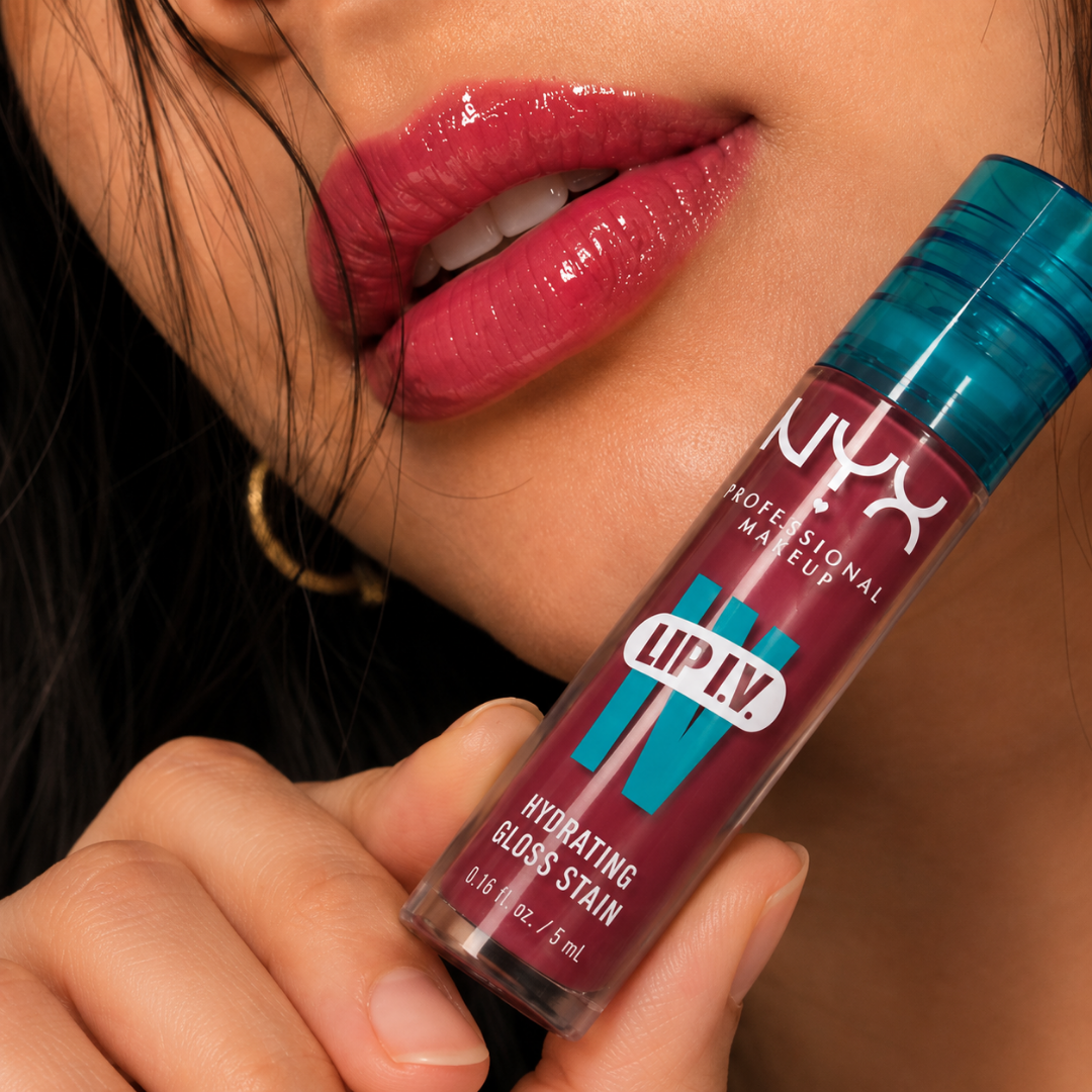 Long-Wear Hydrating Lip Stain — Glossy, Non-Drying, 16 Shades
